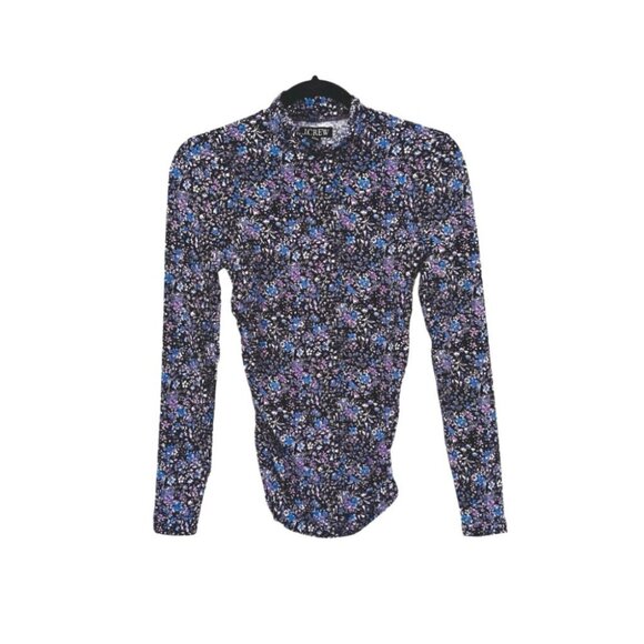 Ruffled floral crewneck sweater - Picture 2 of 5